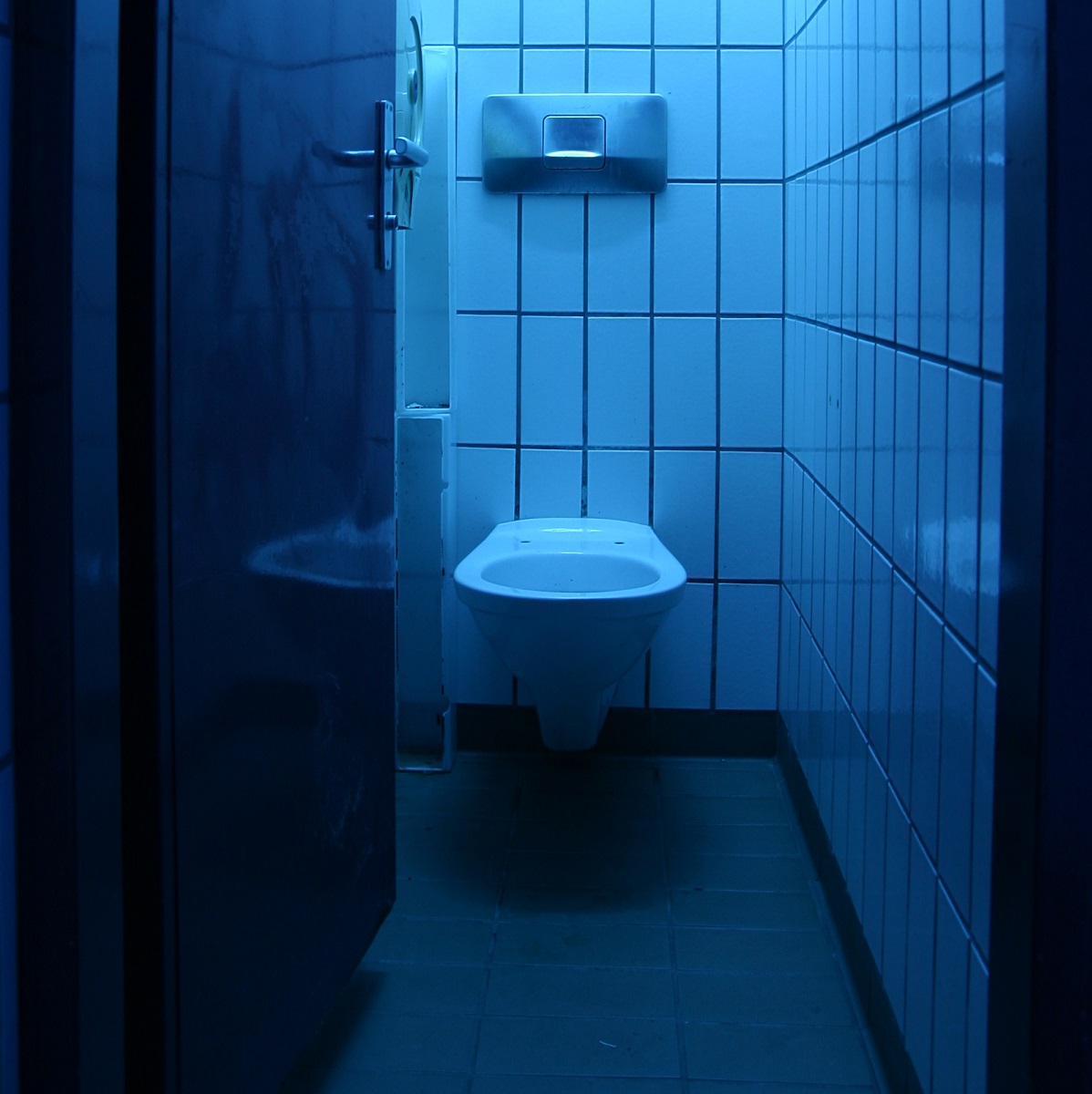 Blue Light Special: Colored Bulbs to Prevent Public Restroom Drug Use